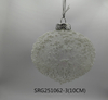  Glass Christmas decoration for Party Glass Ornaments Decoration with LED light