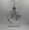  Glass Christmas decoration for Party Glass Ornaments Decoration with LED light