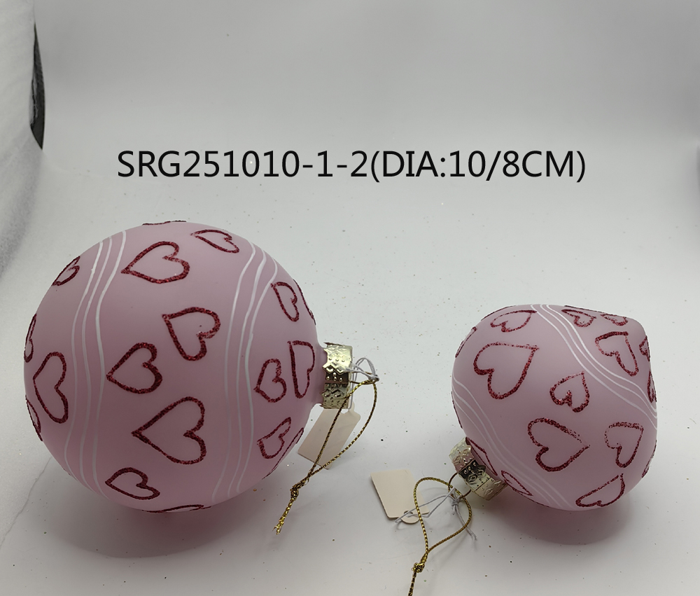 Glass ball Ornaments Decoration for Party Glass Hanging Ball