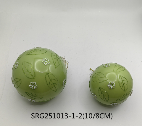  Glass ball Ornaments Decoration for Party Glass Hanging Ball