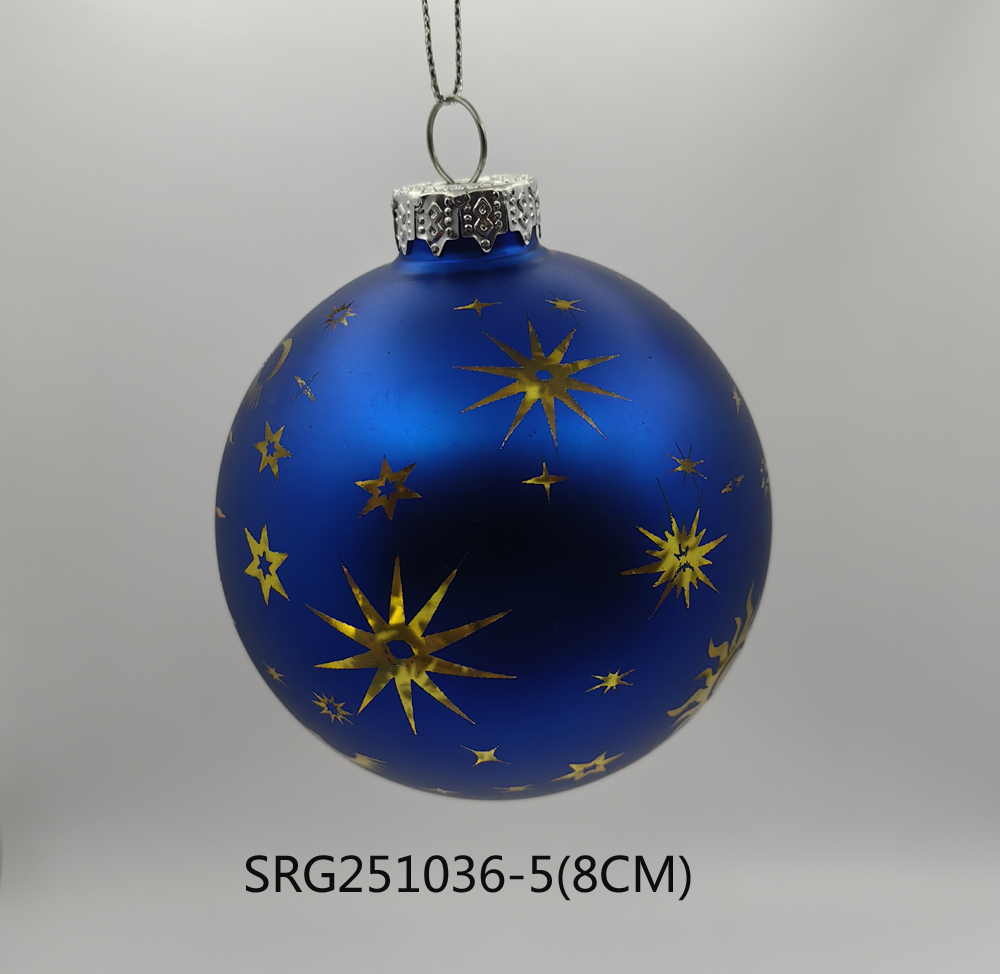  Glass ball Ornaments Decoration for Party Glass Hanging Ball