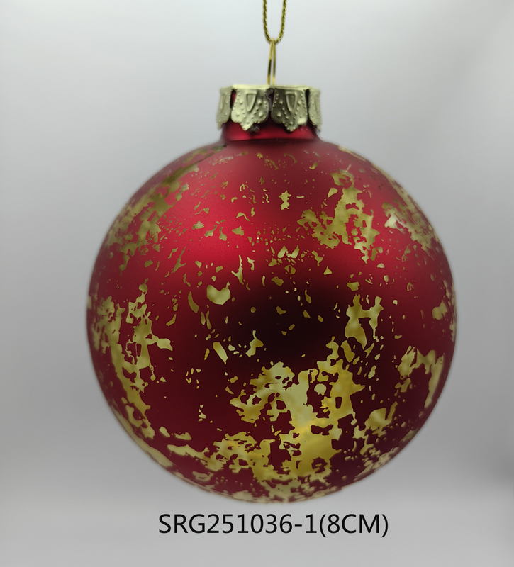  Glass ball Ornaments Decoration for Party Glass Hanging Ball