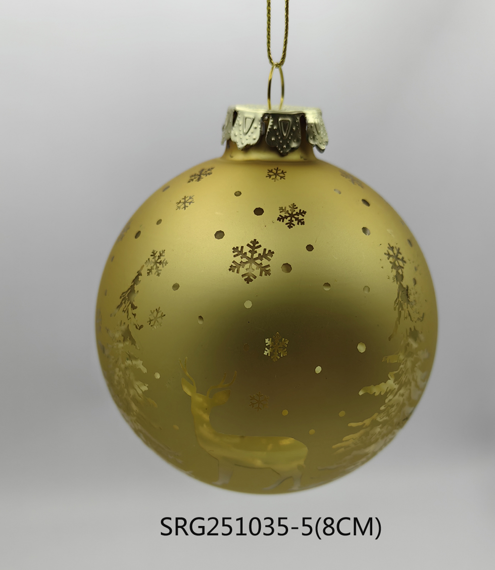  Glass ball Ornaments Decoration for Party Glass Hanging Ball