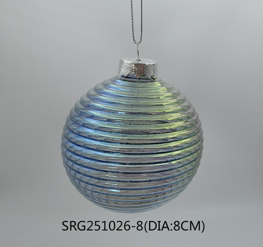  Glass ball Ornaments Decoration for Party Glass Hanging Ball