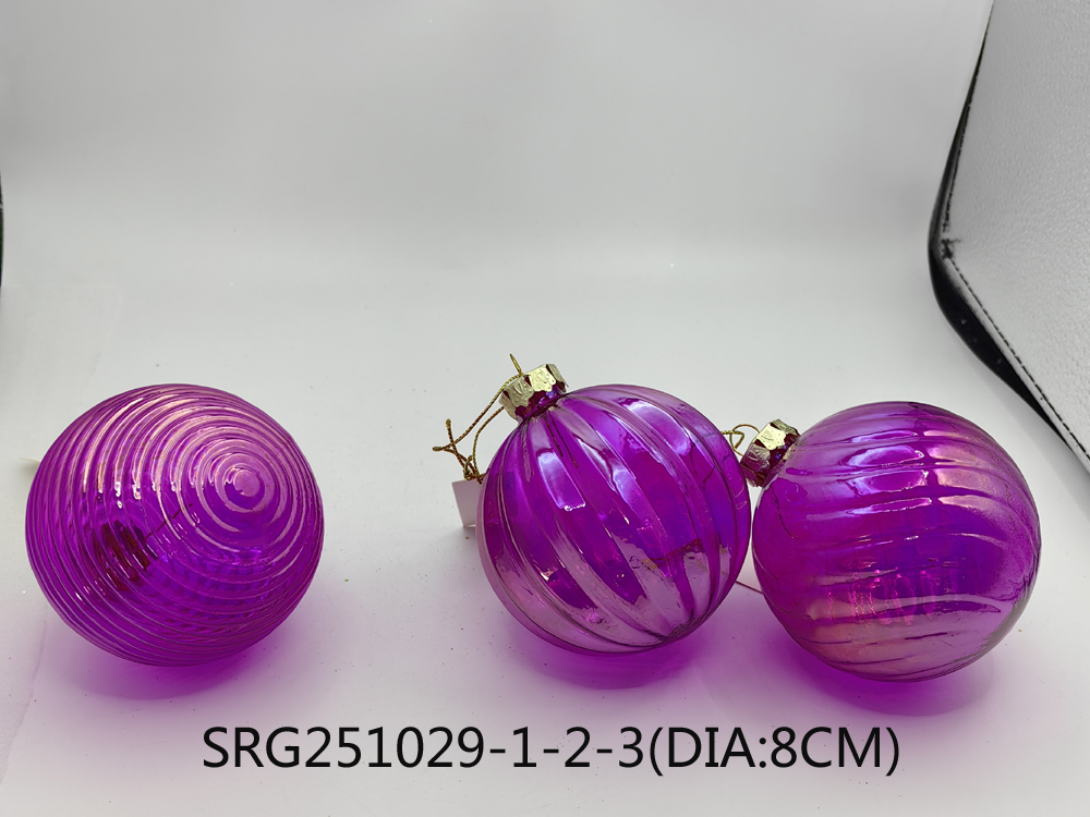  Glass ball Ornaments Decoration for Party Glass Hanging Ball