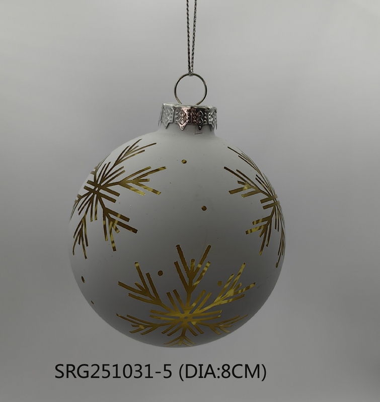  Glass ball Ornaments Decoration for Party Glass Hanging Ball