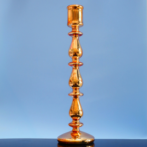 Glass candle holder