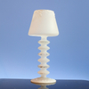  Glass candle holder