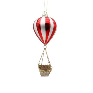 Glass Hot Air Balloon for Party Decoration