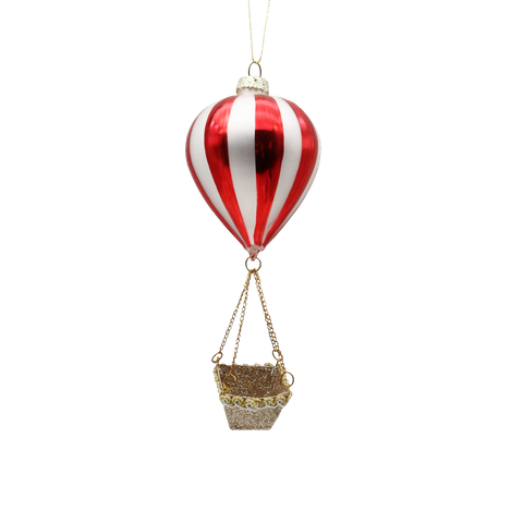 Glass Hot Air Balloon for Party Decoration