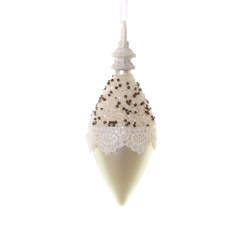 White Tree Hanging Christmas Decoration