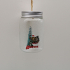  Glass bottle Ornaments with Santa Claus Decoration for Wedding Party Glass Hanging bottle