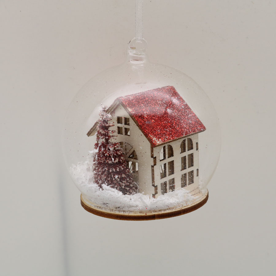  Glass LED Home Ornaments Decoration for Party Led Glass Hanging Ball