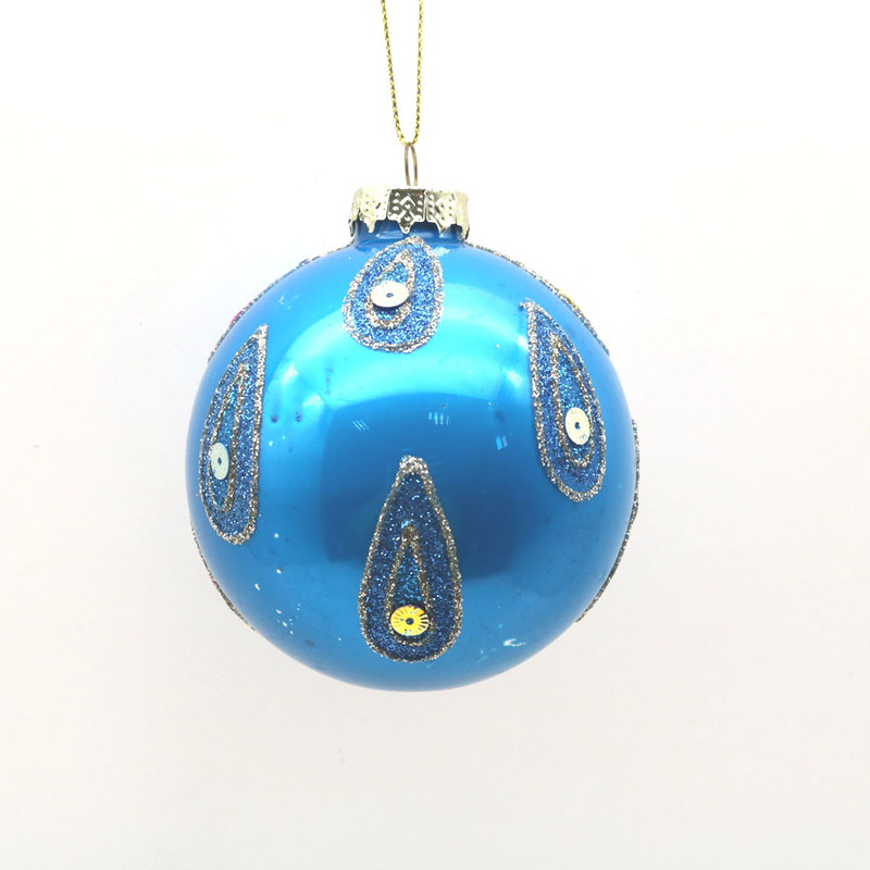  Glass ball Ornaments Decoration for Party Glass Hanging Ball