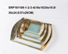 Glass Tablewares Glass Plate Decoration for Party 