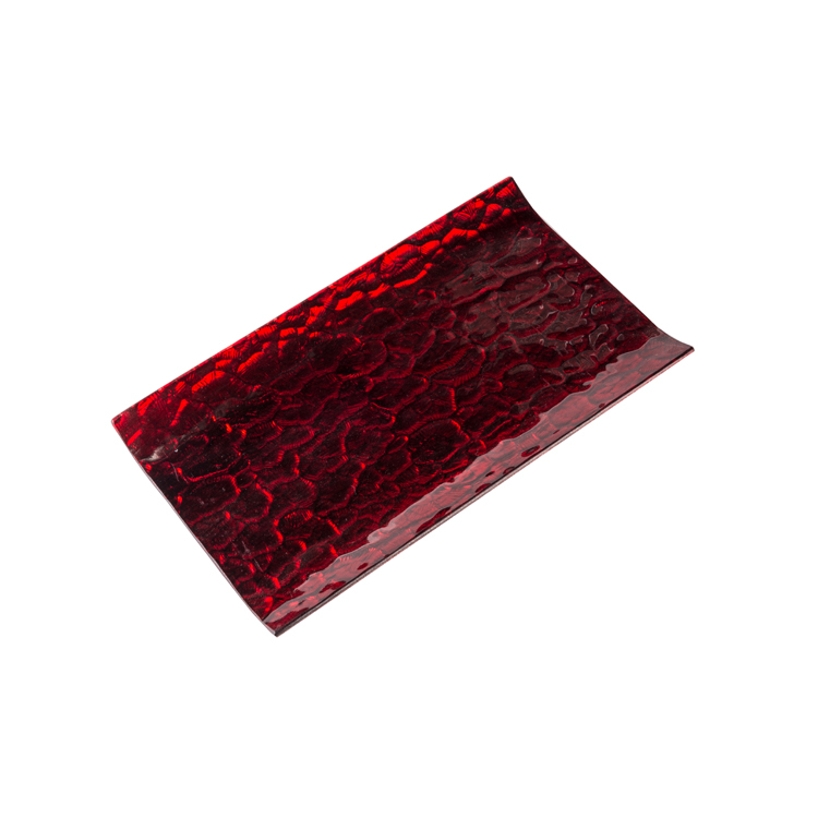 Glass Tablewares Glass Plate Decoration for Party 
