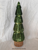 Rotating Base Glass Christmas Tree Desktop Luminous Ornaments Decoration Christmas Gift