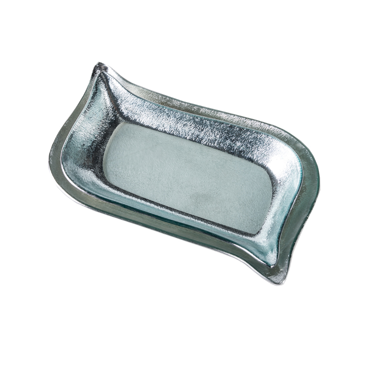 Glass Tablewares Glass Plate Decoration for Party 