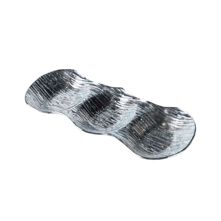 Glass Tablewares Glass Plate Decoration for Party 