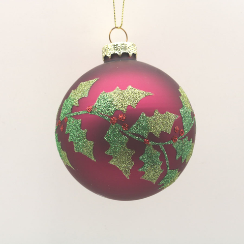  Glass ball Ornaments Decoration for Party Glass Hanging Ball