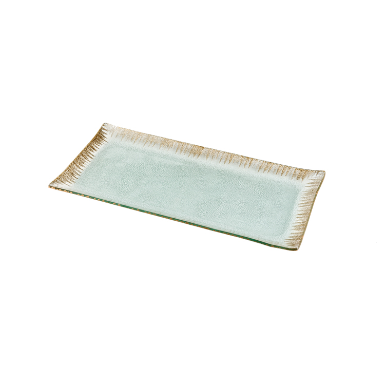 Glass Tablewares Glass Plate Decoration for Party 