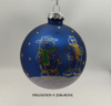 hand painting Glass Ball handmade Christmas Tree Hanging Ornament Decoration
