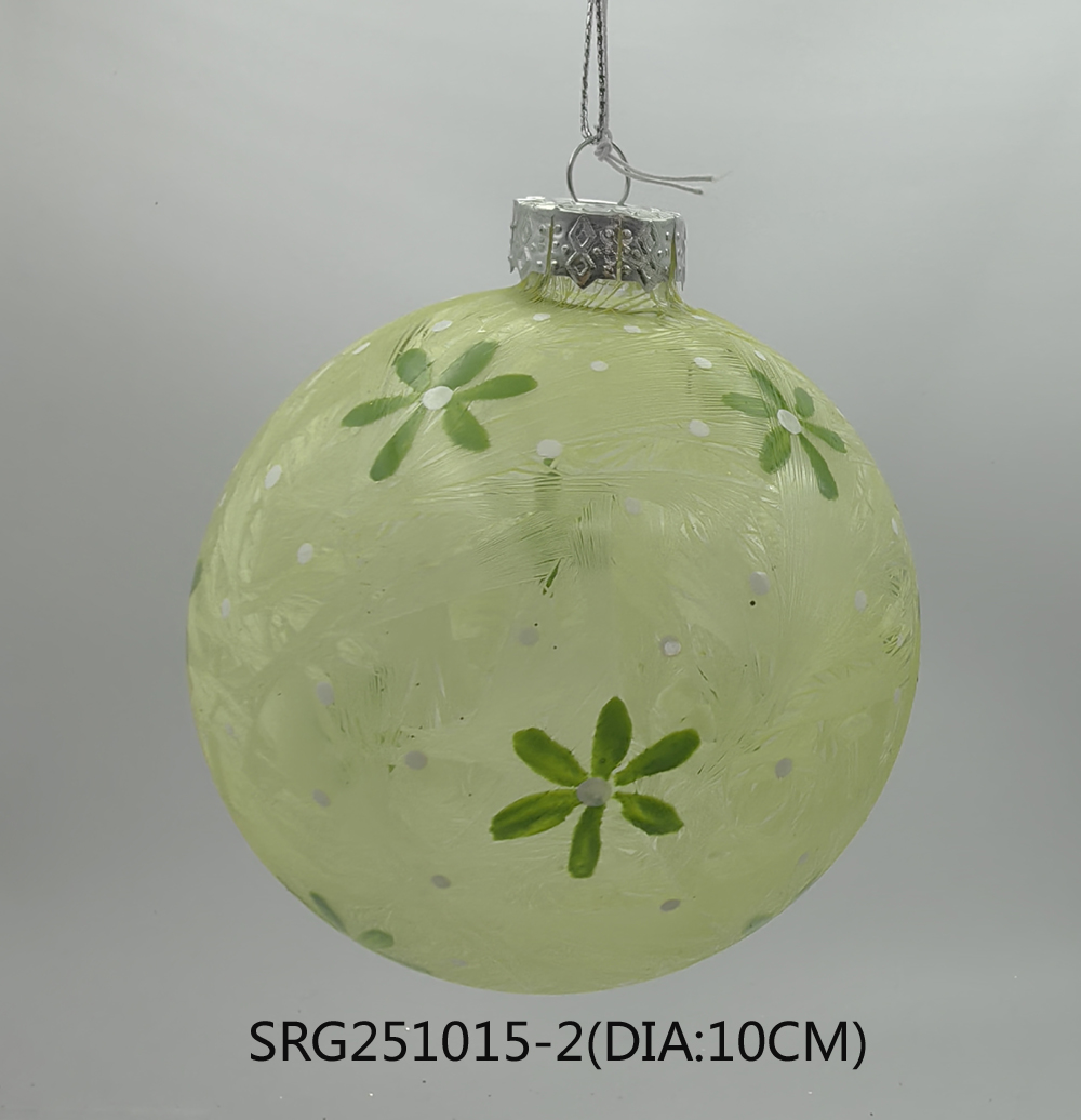  Glass ball Ornaments Decoration for Party Glass Hanging Ball