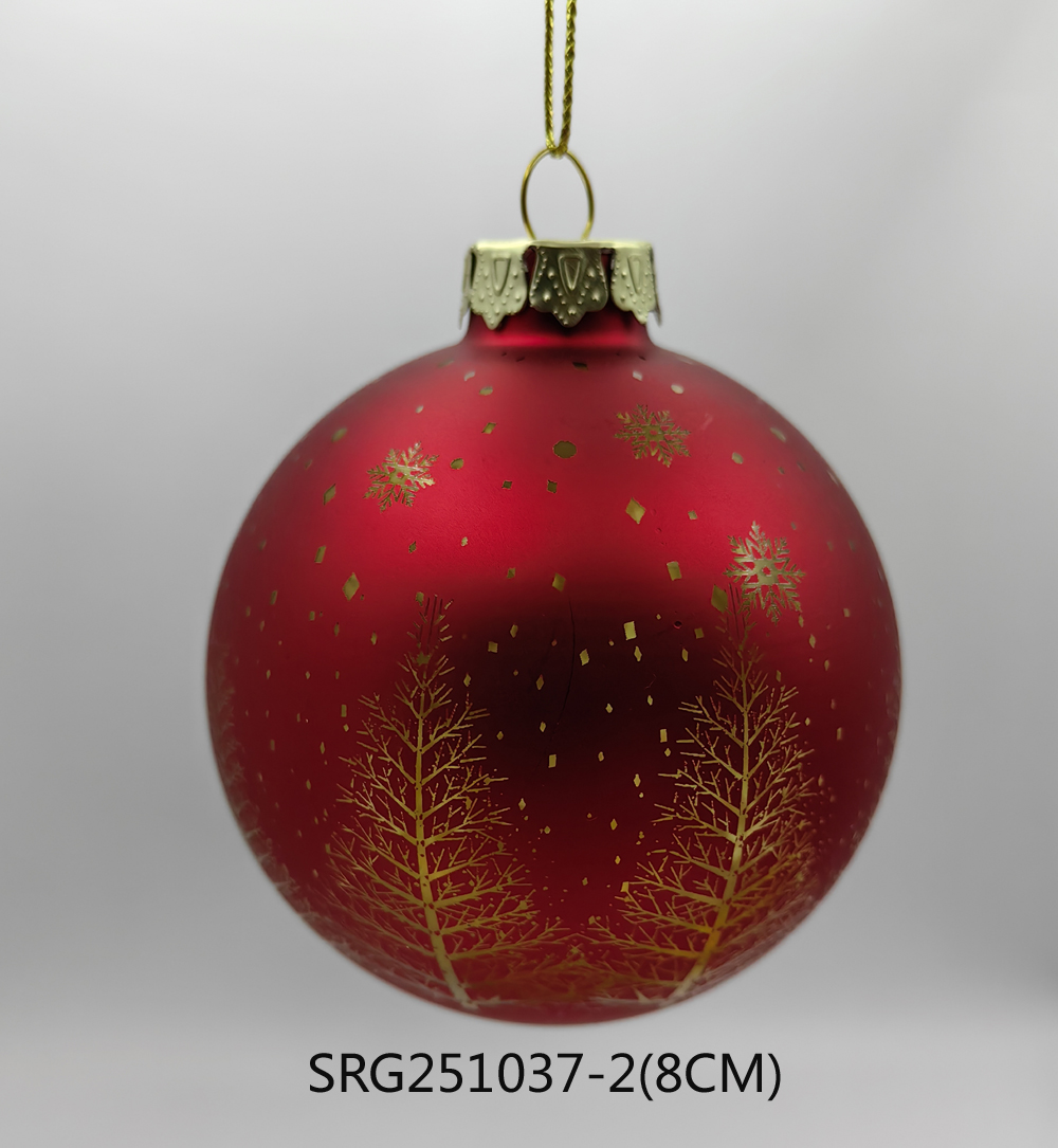  Glass ball Ornaments Decoration for Party Glass Hanging Ball