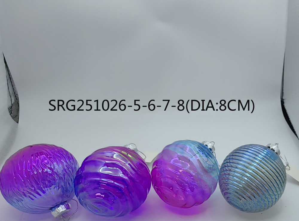  Glass ball Ornaments Decoration for Party Glass Hanging Ball