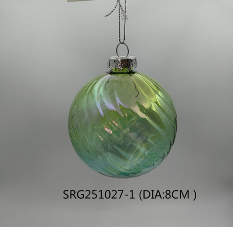  Glass ball Ornaments Decoration for Party Glass Hanging Ball