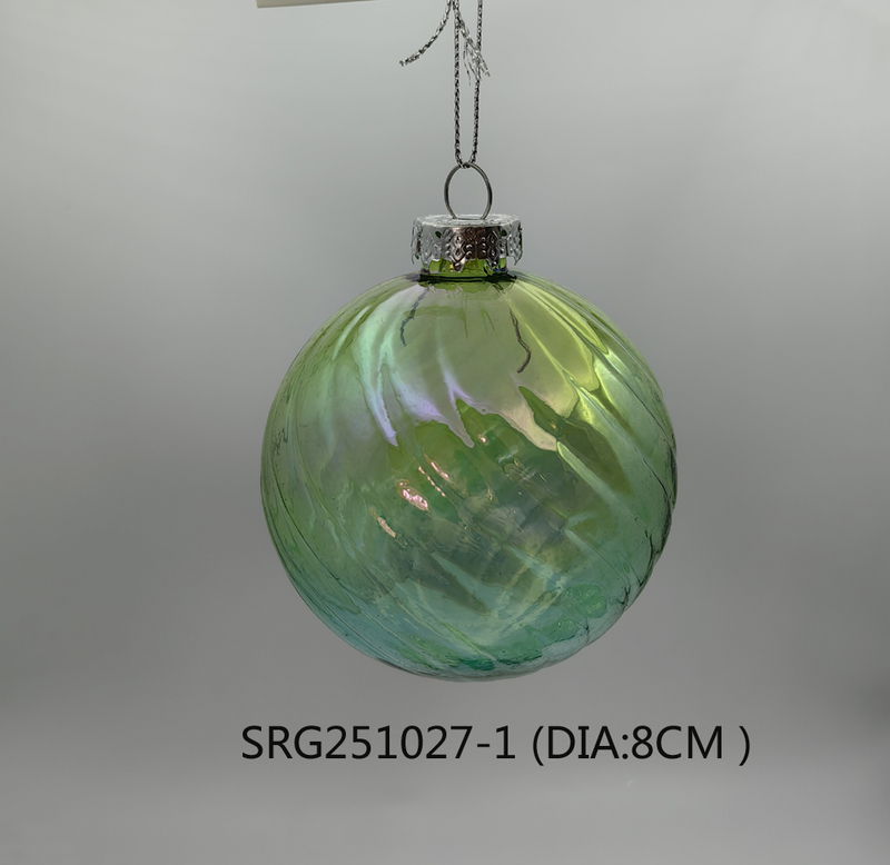  Glass ball Ornaments Decoration for Party Glass Hanging Ball