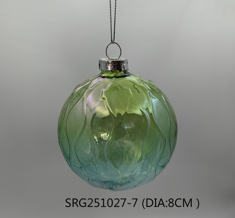  Glass ball Ornaments Decoration for Party Glass Hanging Ball