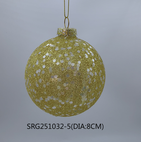  Glass ball Ornaments Decoration for Party Glass Hanging Ball