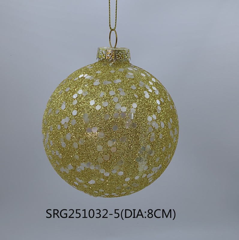  Glass ball Ornaments Decoration for Party Glass Hanging Ball
