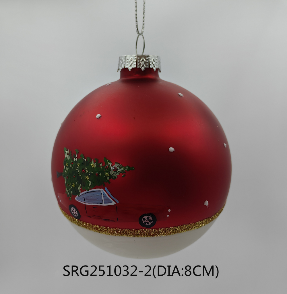  Glass ball Ornaments Decoration for Party Glass Hanging Ball