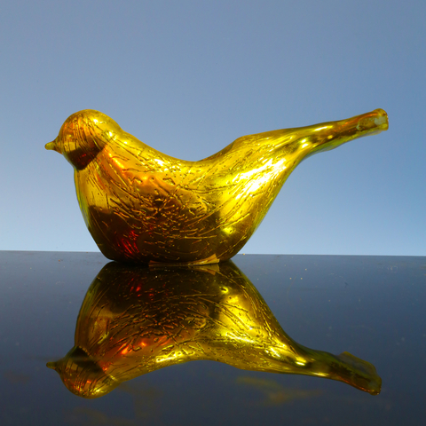  Glass candle holder