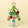 Glass tree with colorful balls