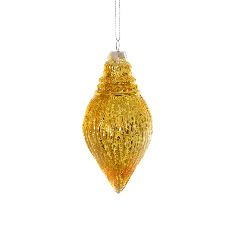 Hanging Glass Christmas Tree Decoration