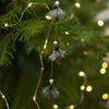  Glass Pine Nuts Ornaments Decoration for Christmas Decoration