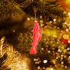 Glass Fish Christmas Ornament 
