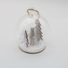  Glass Ornaments with tree Decoration for Wedding Party Glass Hanging Ball 