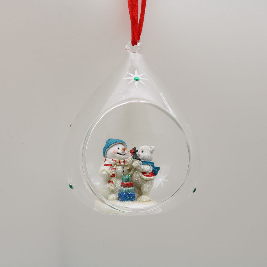  Glass ball Ornaments Decoration for Party Glass Hanging Ball