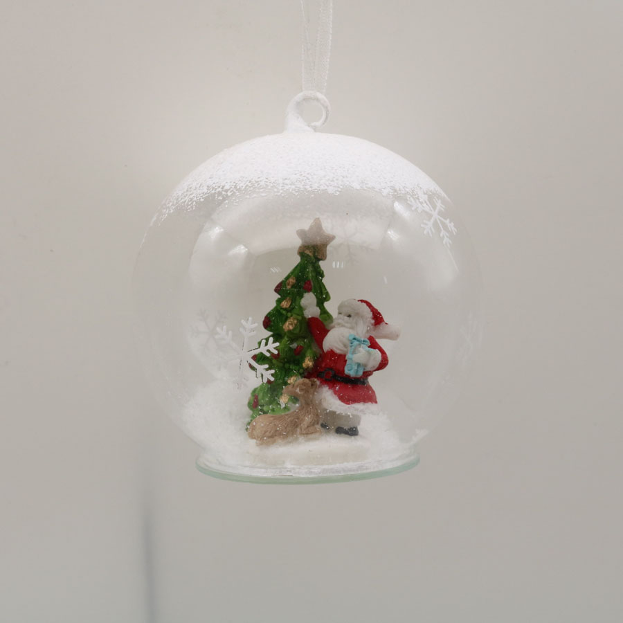  Glass ball Ornaments Decoration for Party Glass Hanging Ball