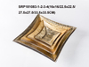 Glass Tablewares Glass Plate Decoration for Party 