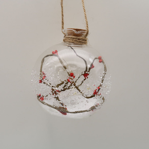  Glass ball Ornaments Decoration for Party Glass Hanging Ball