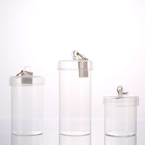 Glass Cake And Candy Jar for Decoration