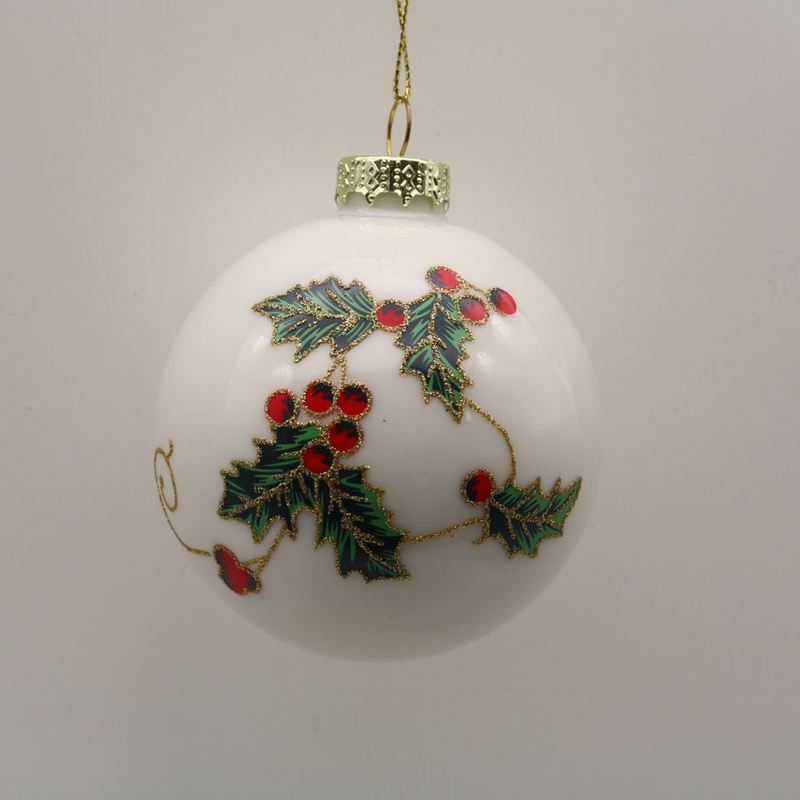  Glass ball Ornaments Decoration for Party Glass Hanging Ball