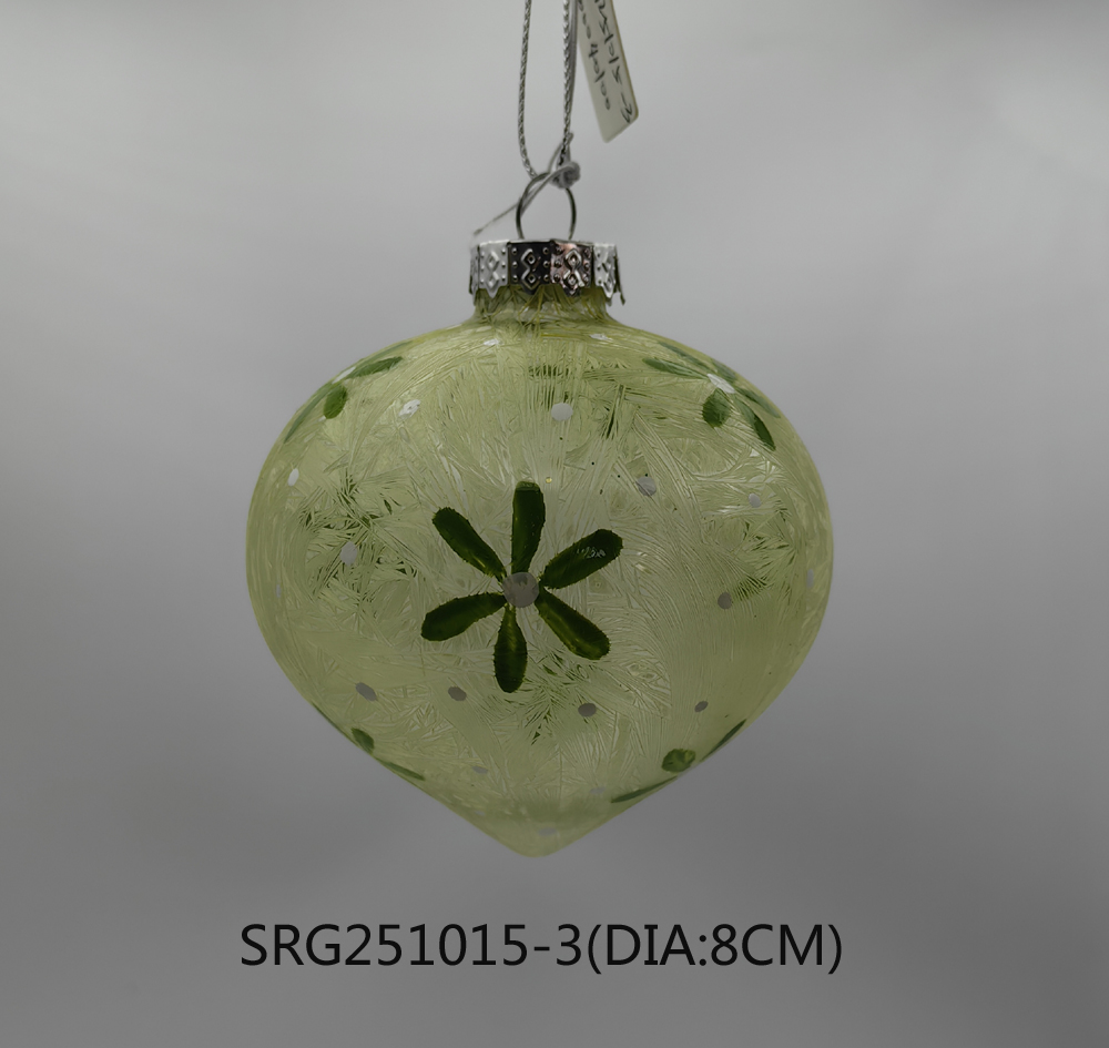  Glass ball Ornaments Decoration for Party Glass Hanging Ball