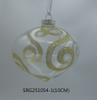  Glass Christmas decoration for Party Glass Ornaments Decoration with LED light