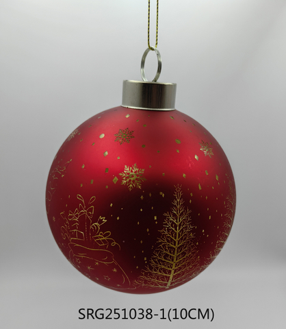  Glass ball Ornaments Decoration for Party Glass Hanging Ball